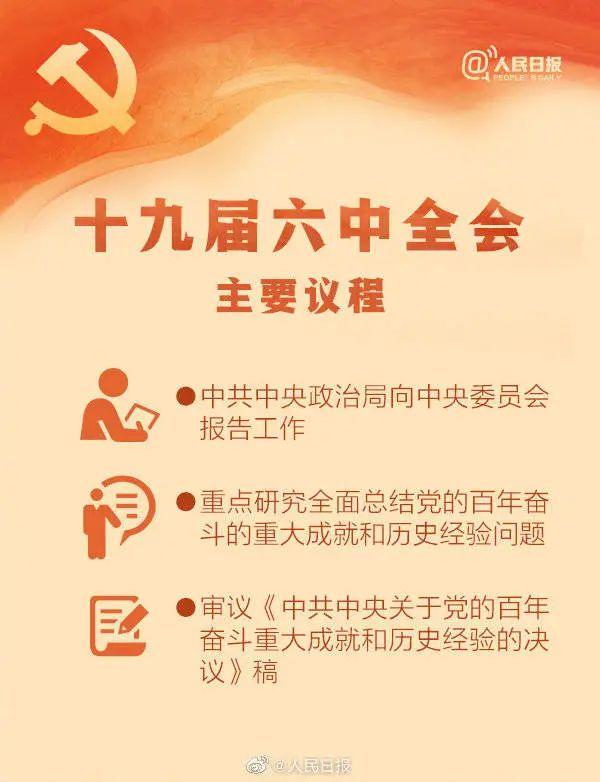 敲黑板！十九屆六中全會知識點(diǎn)來了